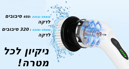 Dream Clean - מברשת ניקוי חשמלית מבית דרים דיפו